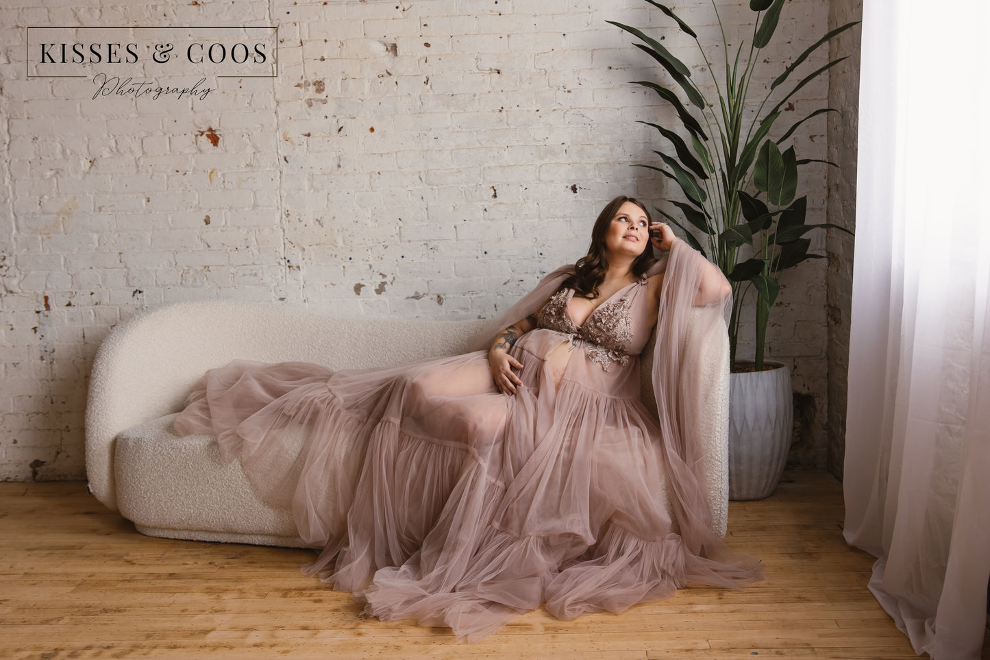 Cappuccino Wisteria Gown