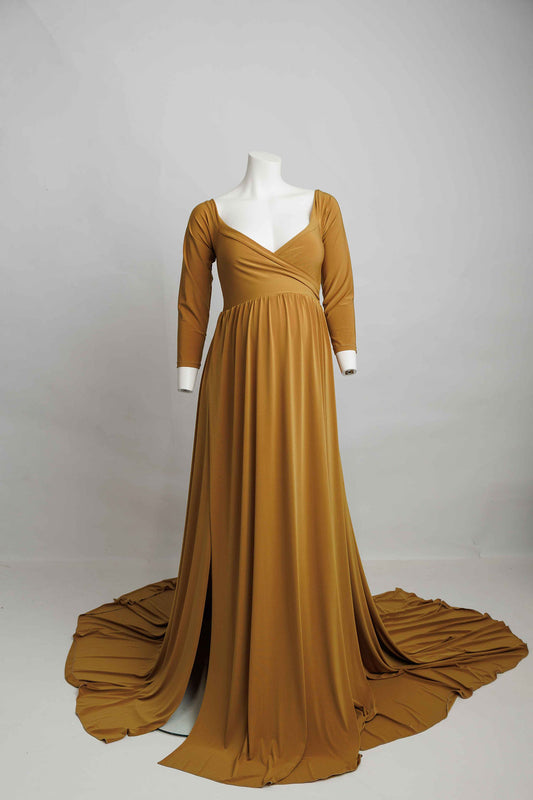 Scarlet Gold Dress