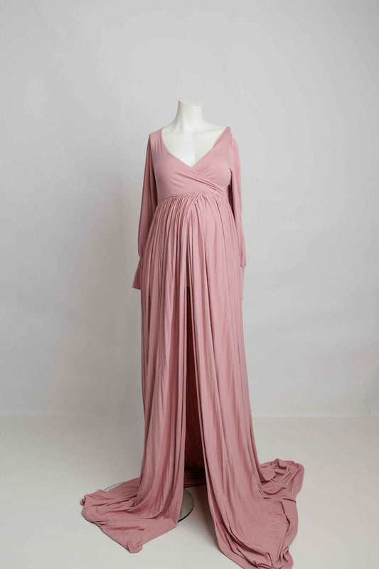 Mauve Pink Aletris Gown