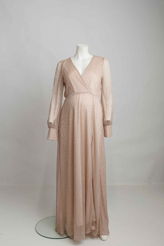 Champagne Sparkle Dress - Large