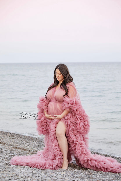 Rose Pink Barbara Gown