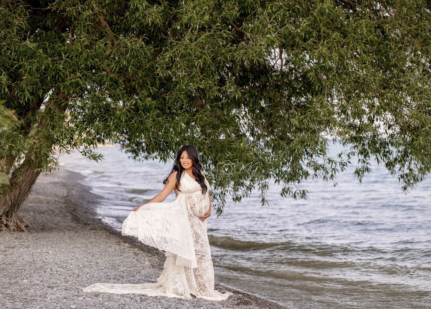 Beige Claire Gown