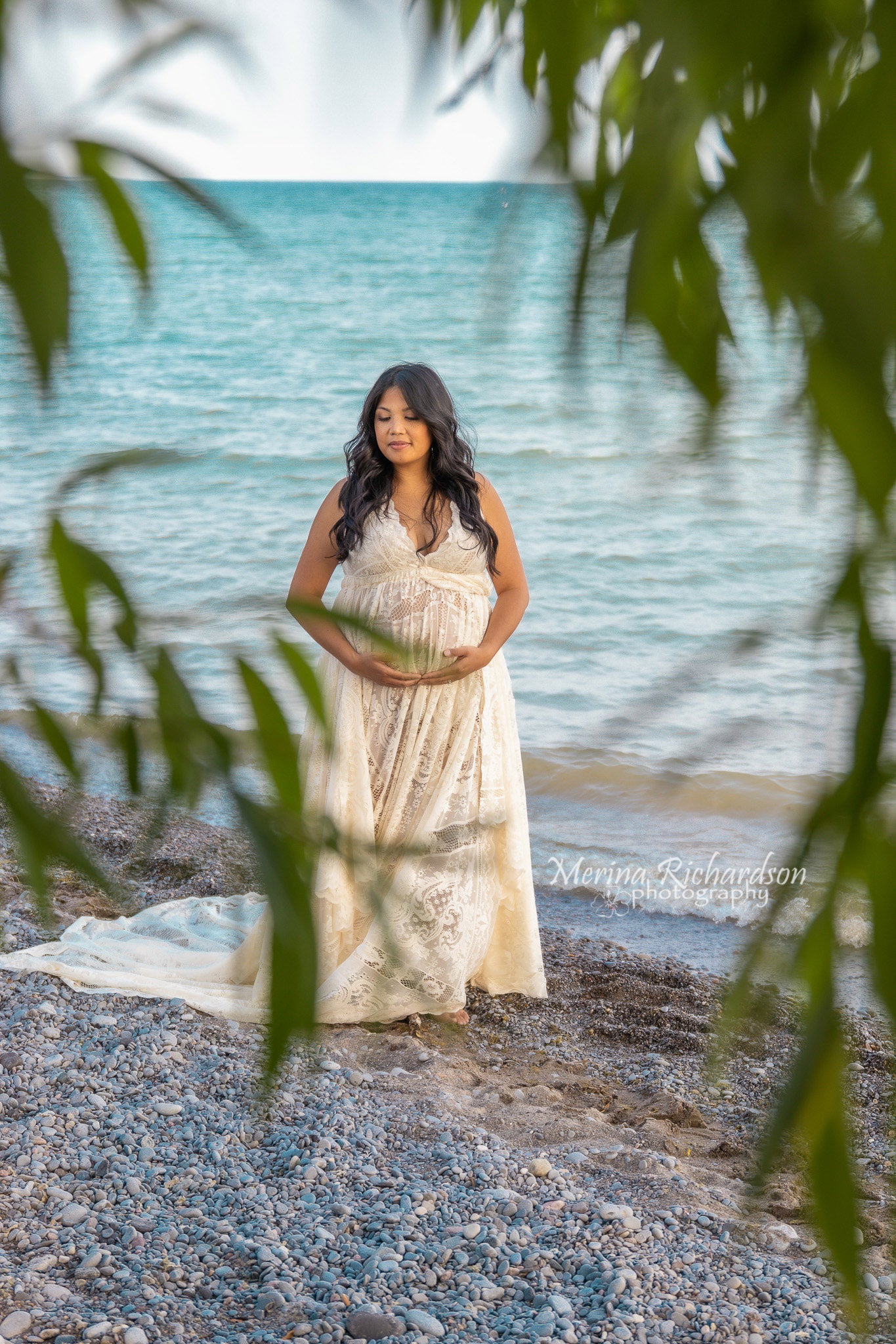 Beige Claire Gown
