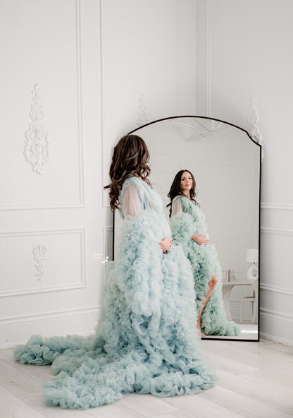 Baby Blue Barbara Gown