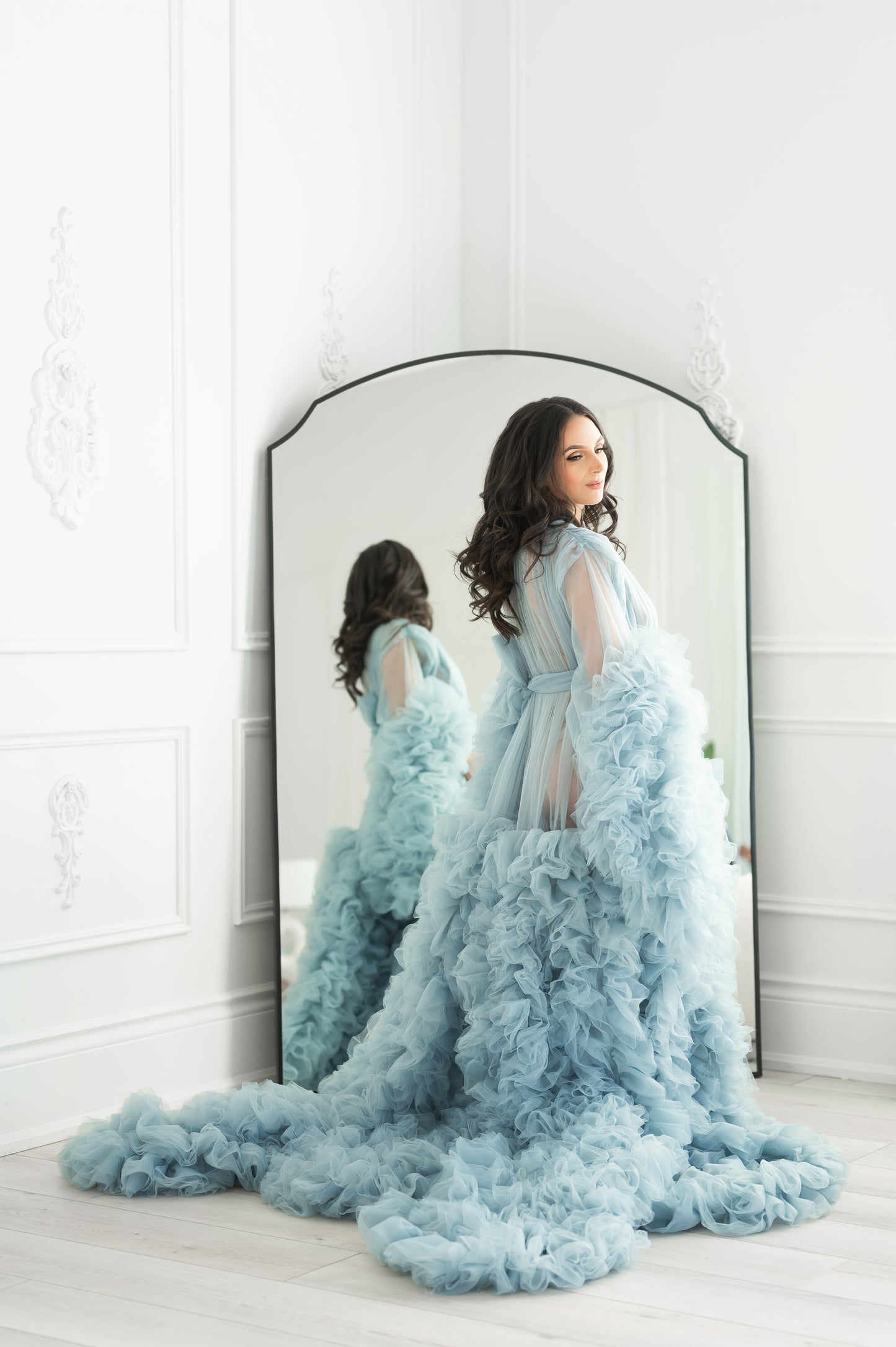 Baby Blue Barbara Gown