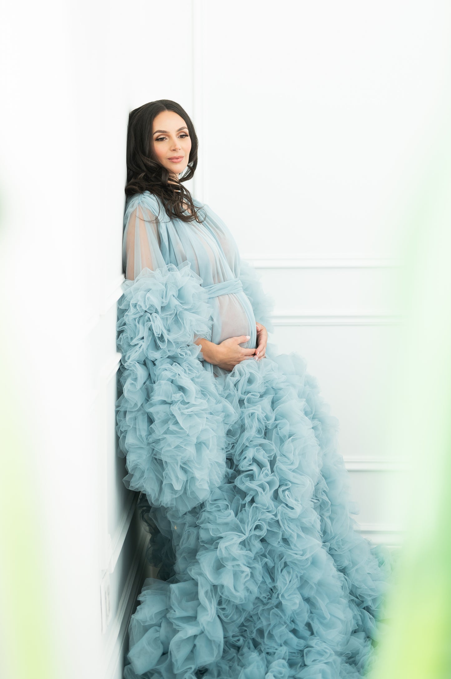 Baby Blue Barbara Gown