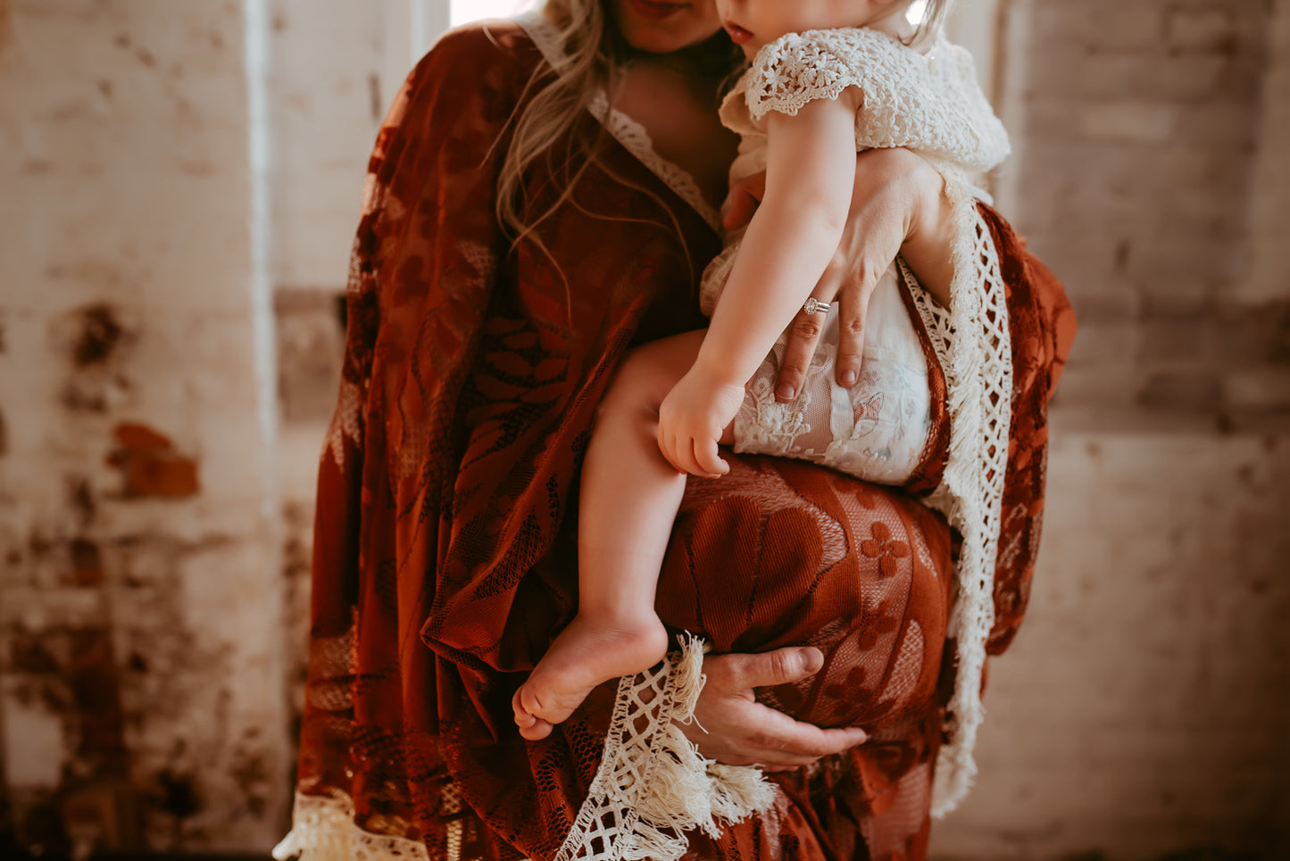 Rusty Red Joan Boho Dress