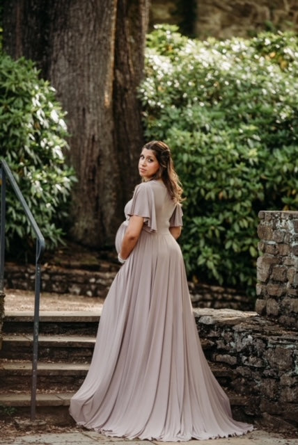 Dusty Mauve Everly Gown