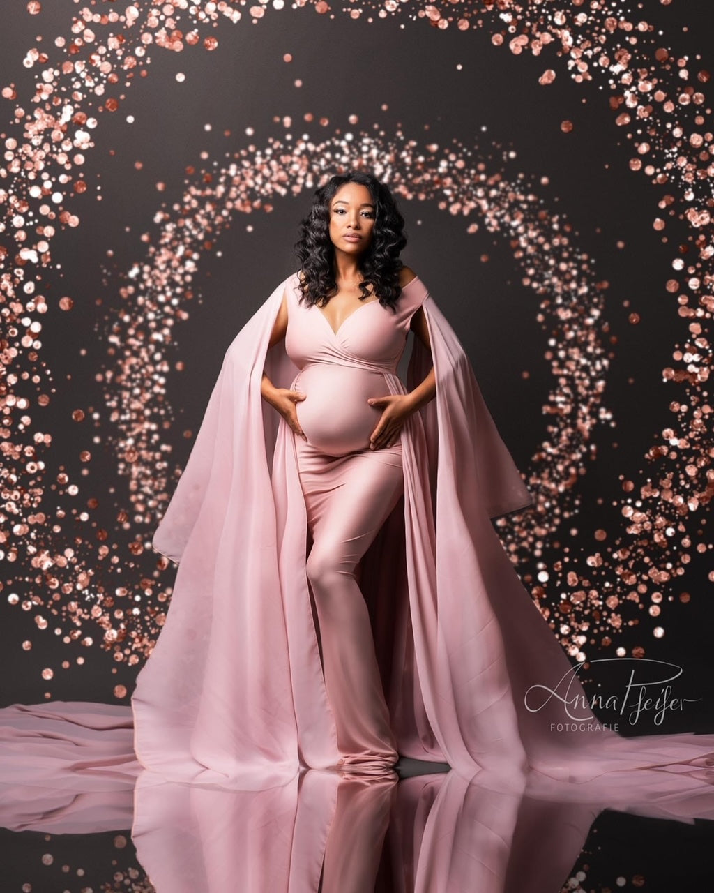 Dusty Pink Atrofrusca Dress