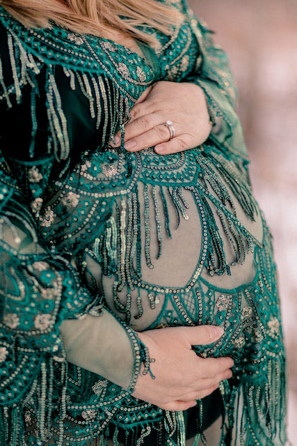 Green Goddess Gatsby Gown