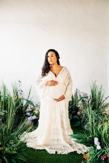Beige Diana Gown