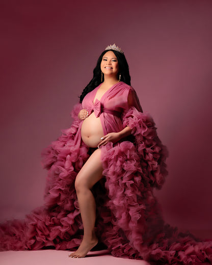Rose Pink Barbara Gown