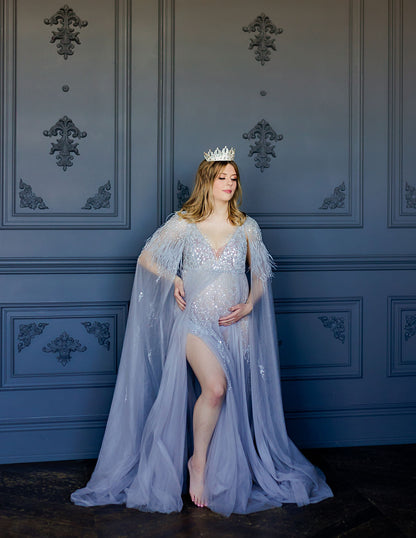 Silver Goddess Gown