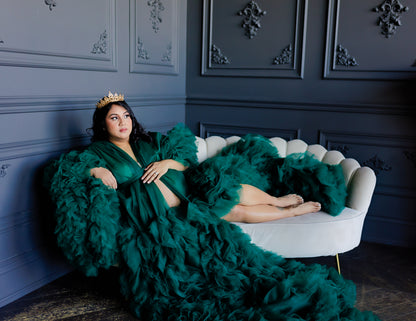 Emerald Green Barbara Gown