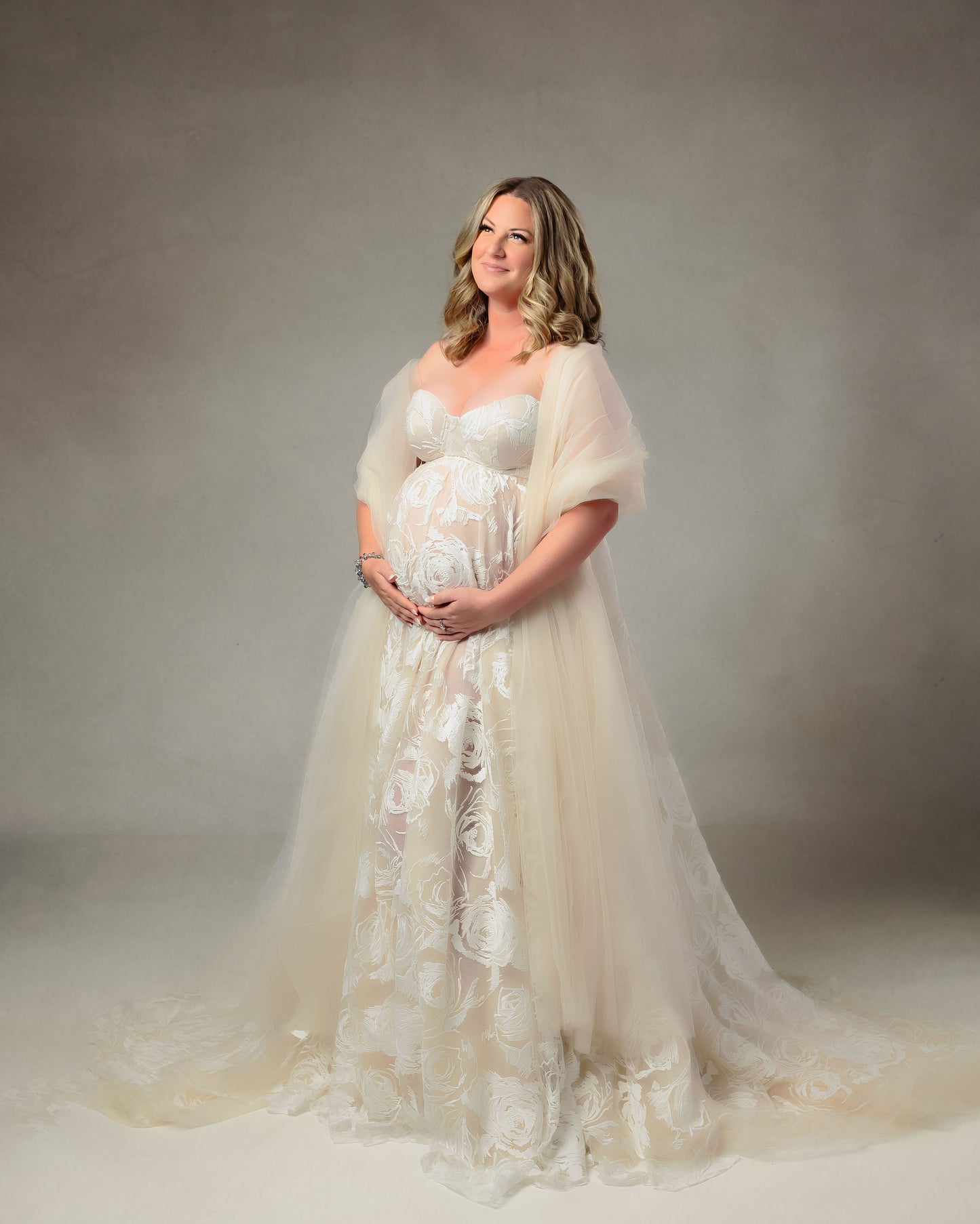 White Rose Gown