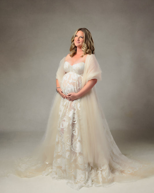 White Rose Gown