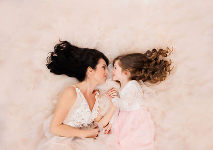 Ivory Wisteria Gown - maternity photoshoot dress