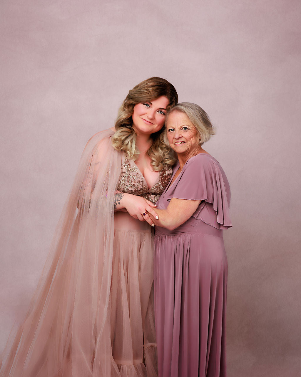 Cappuccino Wisteria Gown - maternity photoshoot dress