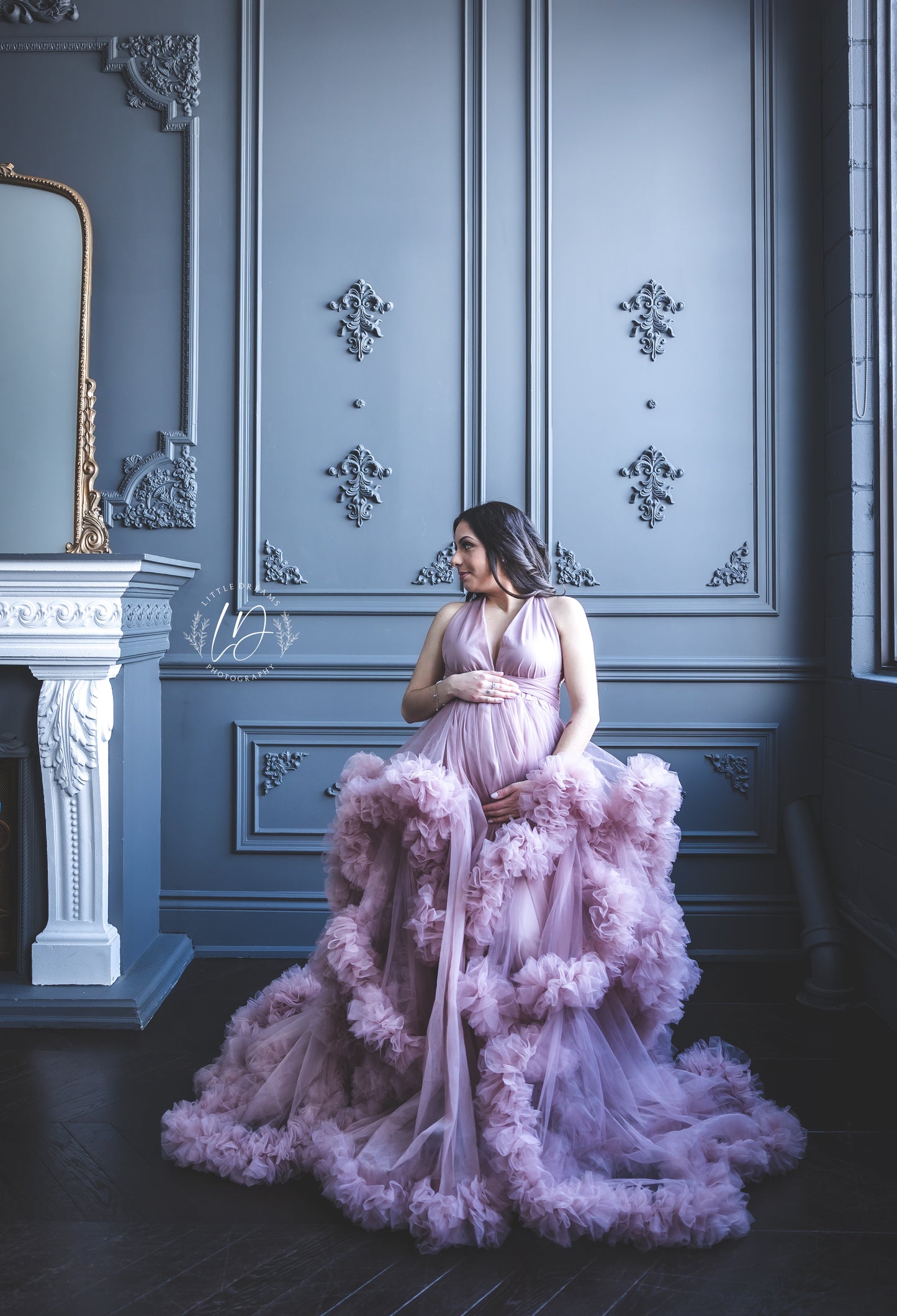 Mauve Esmeralda Gown