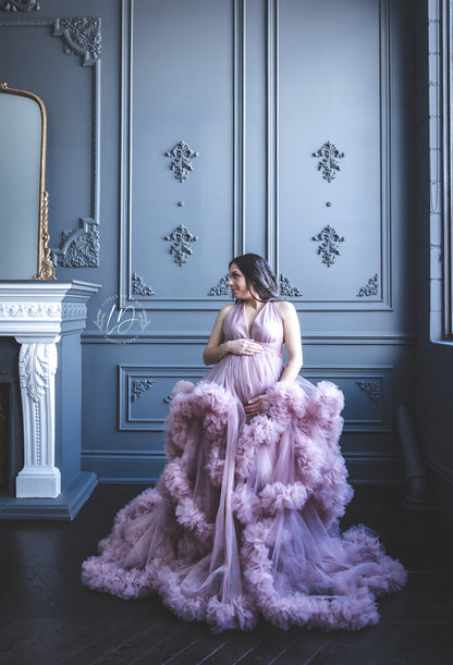Mauve Esmeralda Gown