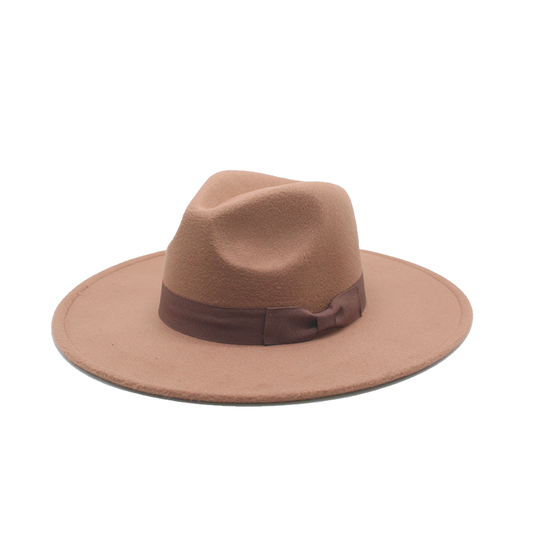 Camel Boho Hat - maternity photoshoot dress