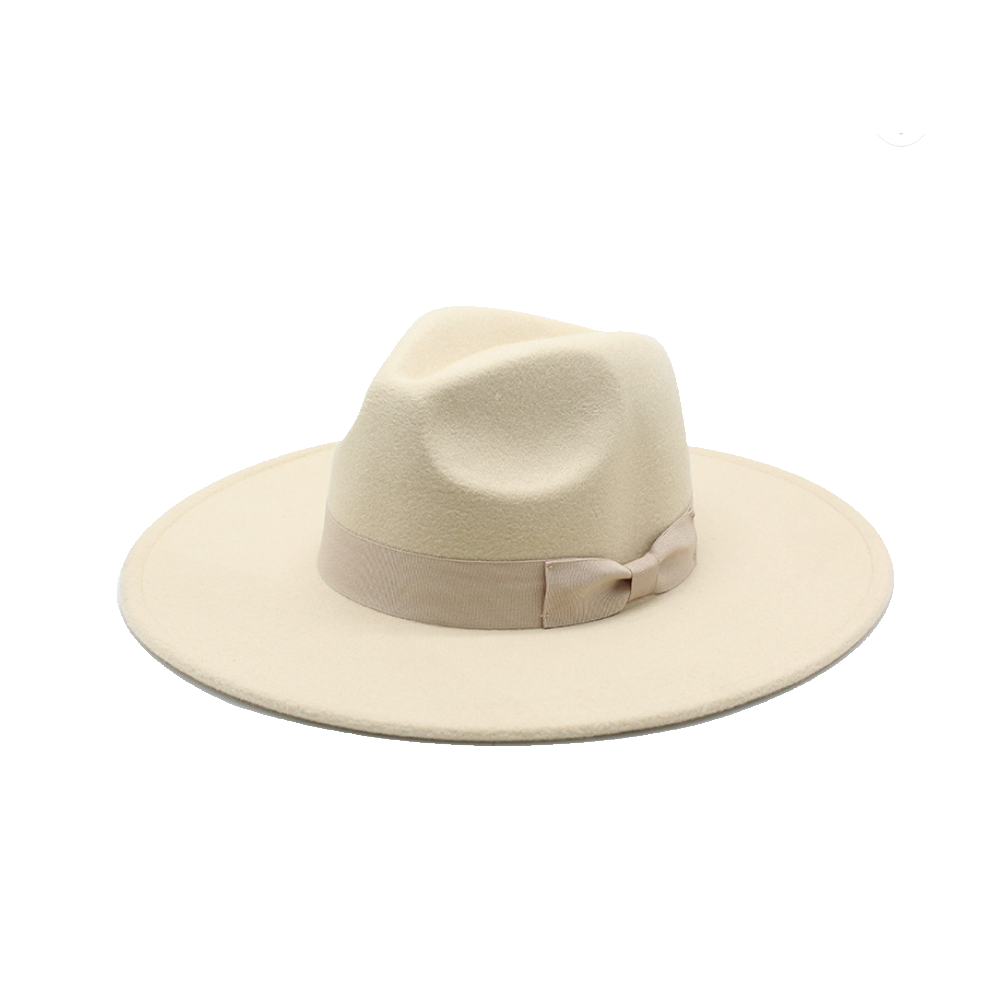 Cream Boho Hat - maternity photoshoot dress