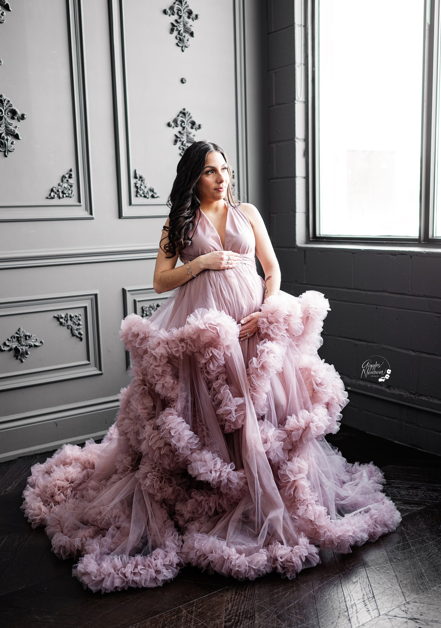 Mauve Esmeralda Gown