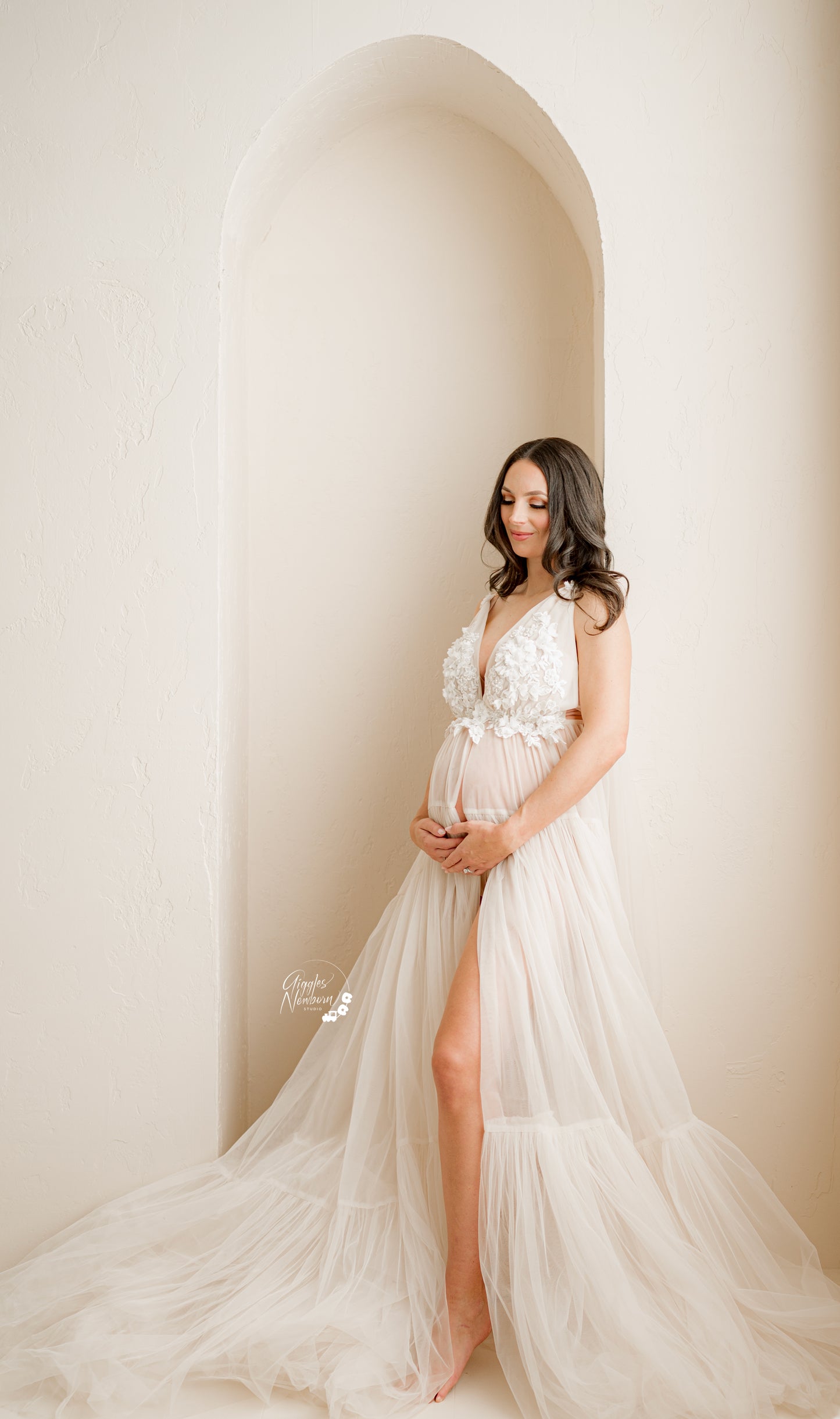 Ivory Wisteria Gown