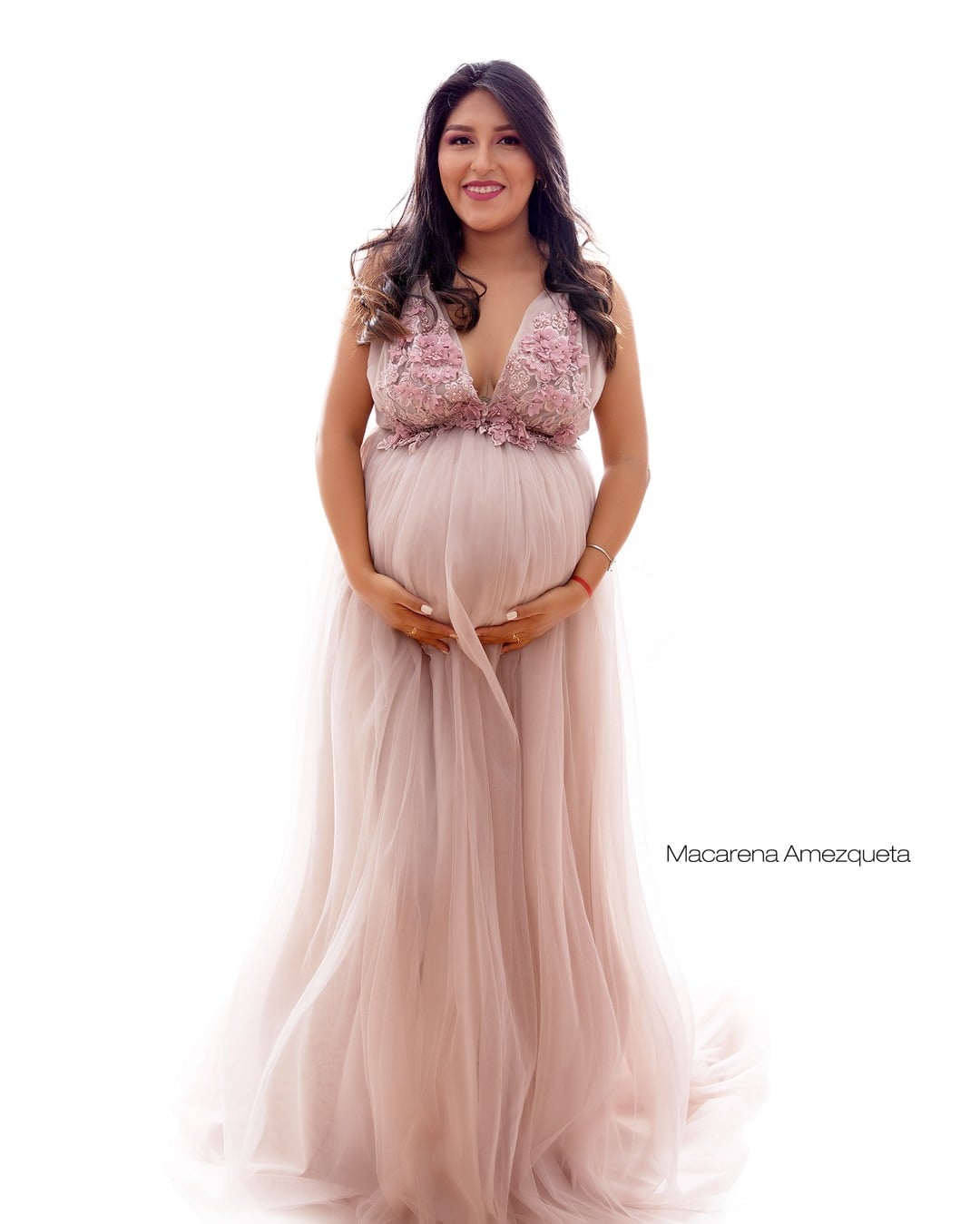 Dusty Pink Beth Gown - 