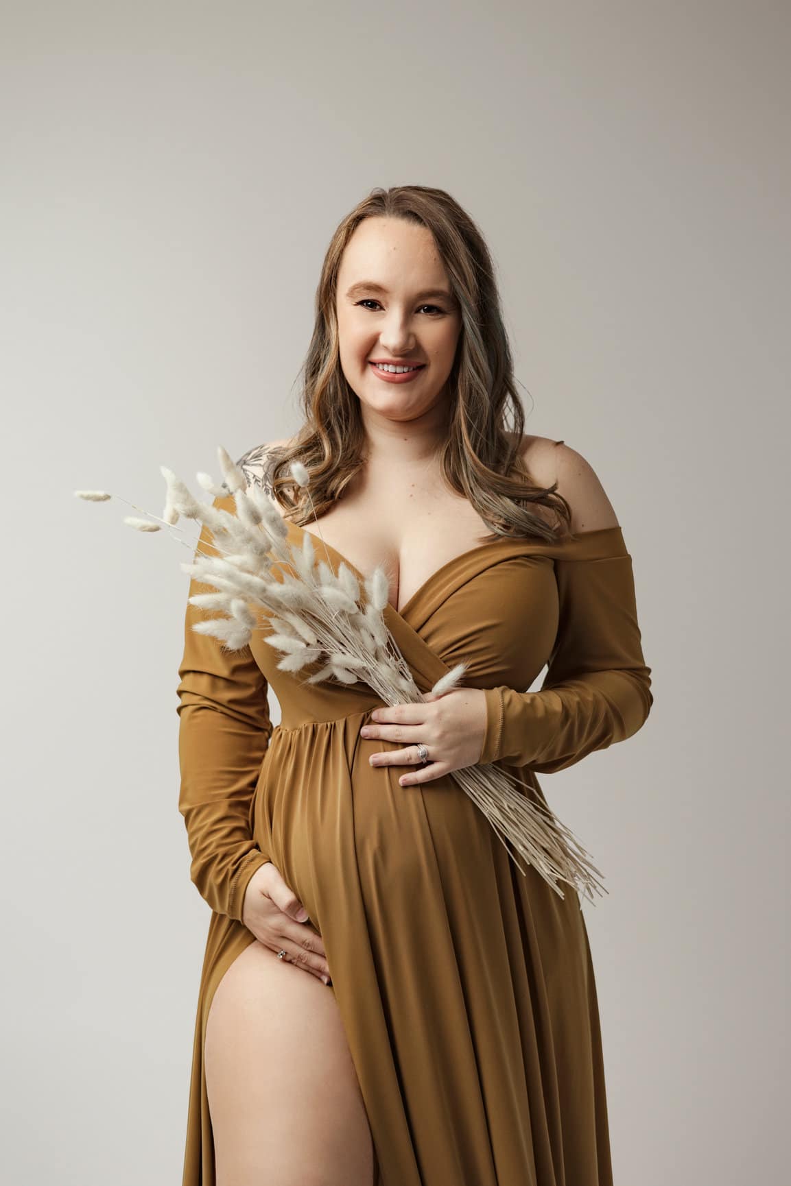 Darah Gold Dress