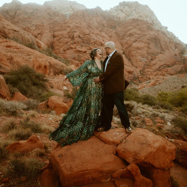 Green Goddess Gatsby Gown - maternity photoshoot dress
