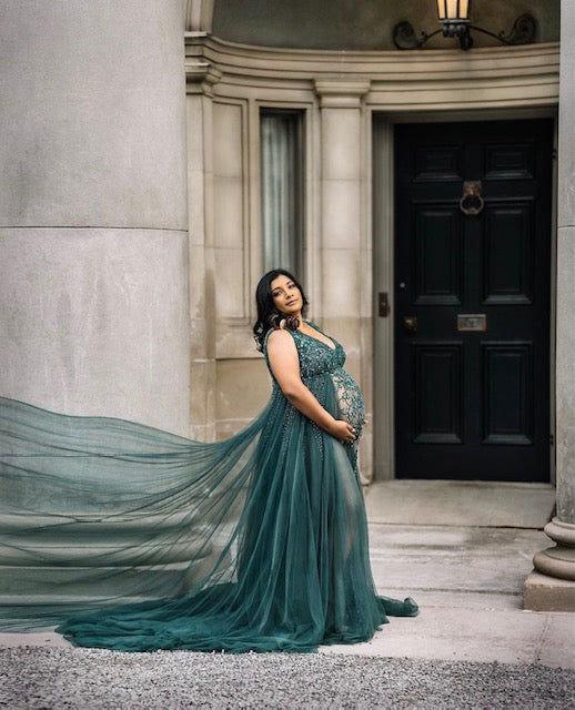 Green Kissing Sunlight Gown