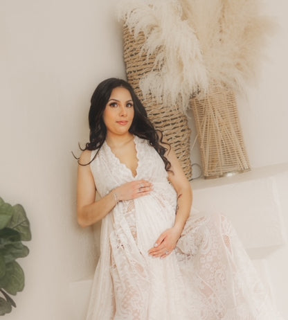 Beige Claire Gown