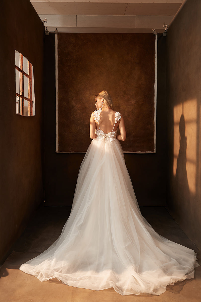 Champagne Run Away With Me Gown - maternity photoshoot dress