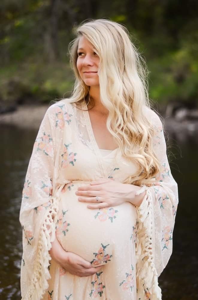 Floral Boho Lace Gown - 