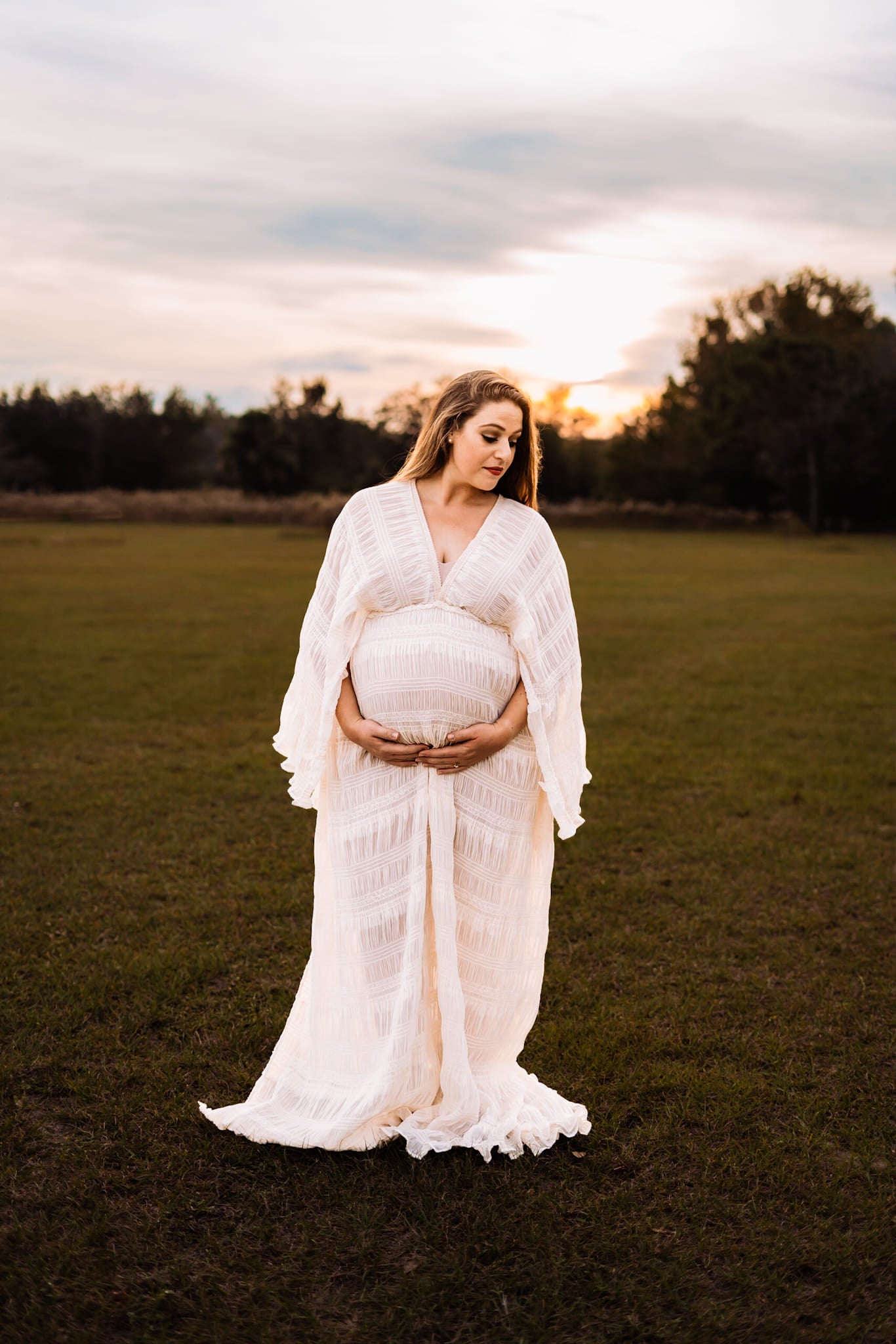 Beige Diana Gown